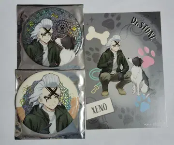 Dr.STONE 점프 페스타 캬라애니 Dr.제노 캔뱃지 특전