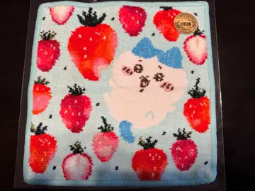 페이러 러브러리 치이카와 하치와레 타월 손수건 스트로베리