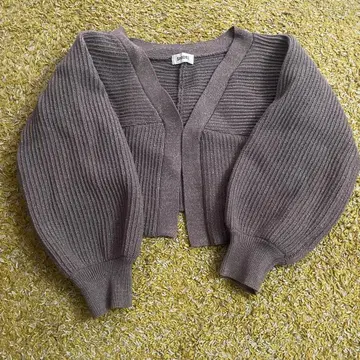 SNIDEL 브라운 가디건 원사이즈