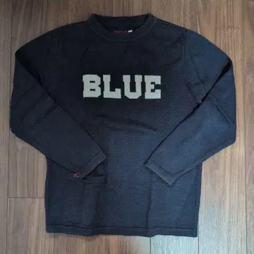 블루블루 로고 스웨터 3