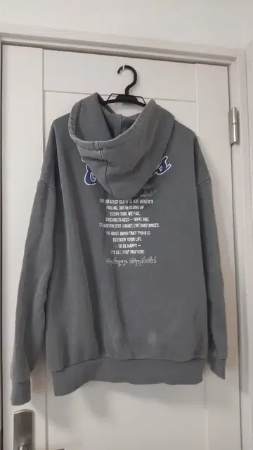 WEGO 그레이 후드티