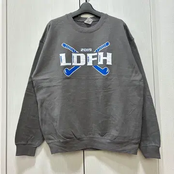 [ 즉시 배송 ] GILDAN 길단 맨투맨 트레이닝복 하키 그레이 L