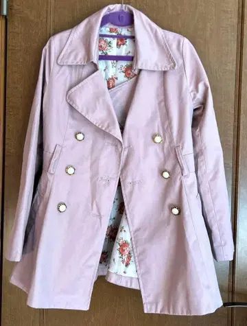 PANDORA 트렌치코트 M 사이즈 핑크