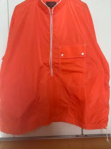 [ 빔즈 남성용 S 사이즈 ] 오렌지 나일론 자켓