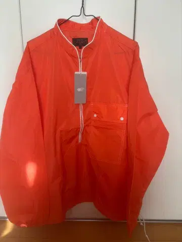 [ 빔즈 남성용 S 사이즈 ] 오렌지 나일론 자켓