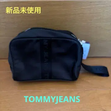 [ 미사용 새상품 ] TOMMY JEANS 블랙 파우치