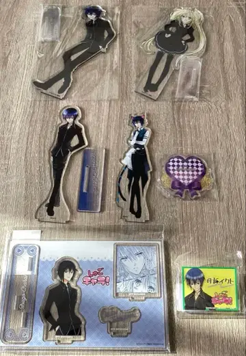 수호캐릭터! 츠키요미 이쿠토 호시나 우타우 아크릴 굿즈 6점 세트