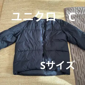 UNIQLO C 블랙 다운 자켓 S