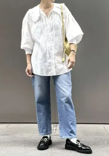 SHINZONE ORGANIC COTTON GAUZE BLOUSE