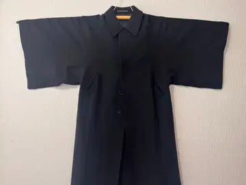 블랙 일본 의류 코트 래글런 소매 울 연말 특가