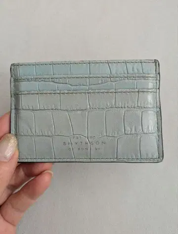 스마이슨 Smythson 카드 케이스