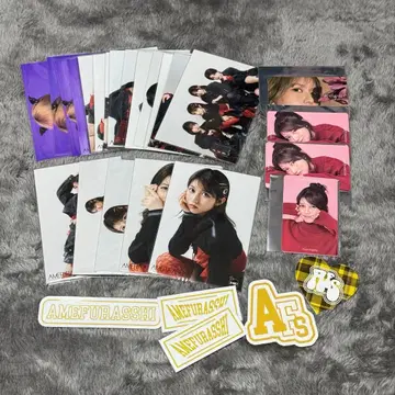 AMEFURASSHI 생사진 40장 M카드 스티커