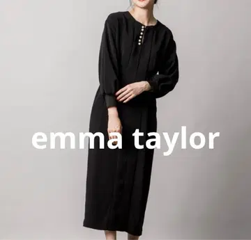 엠마 테일러 emma taylor 원피스 플레어 롱 긴팔 졸업식