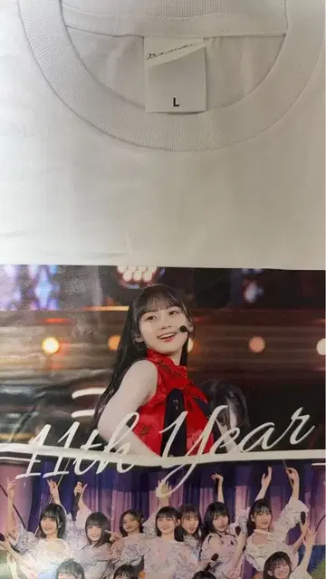 노기자카46 노기페스 카와사키 벚꽃 T셔츠 사인 없음 L사이즈