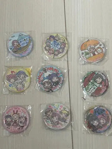 러브 라이브 선샤인 거리 산책 캔뱃지 9개 세트