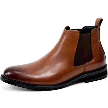 사이드 고어 부츠 남성용 25.0cm [브라운]