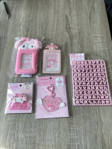 마이멜로디 덕질 굿즈 5종 세트