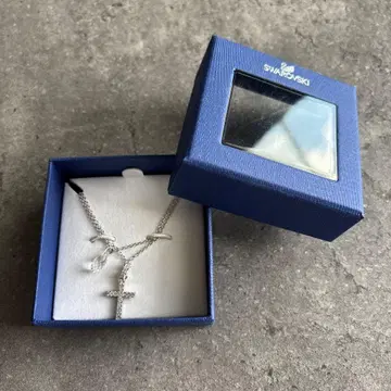 Swarovski 실버 목걸이