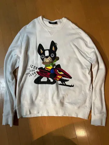 DSQUARED2 화이트 스웨트