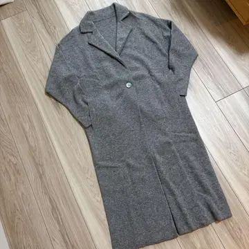 Diagram 니트 롱 코트