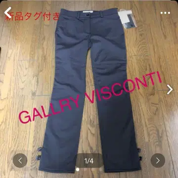 택 포함 새상품 GALLRY VISCONTI 갤러리 비스콘티 팬츠 1