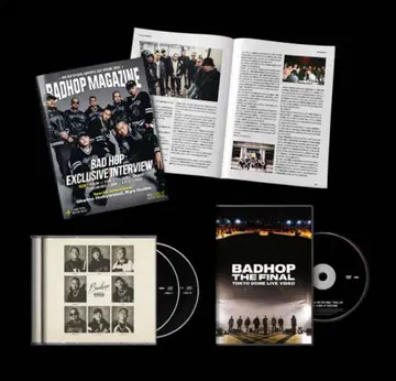 BADHOP DVD CD 매거진 미사용 새상품