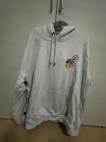 에이점 캐릭터 자수 후드티