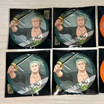 onepiece 원피스 메탈 캔뱃지 컬렉션 조로