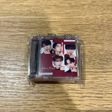 Kiss Plan 캡슐 토이 미니 재킷 키링