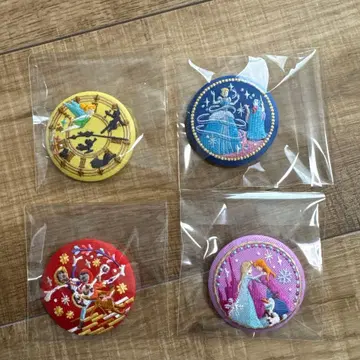 디즈니 자수 캔 배지 2