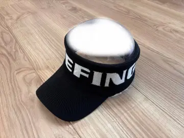 브리핑 니트 바이저 블랙