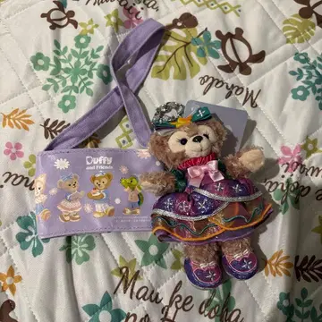 홍콩 디즈니 20주년 기념 셰리메이 체인 포함 마스코트 드링크 홀더