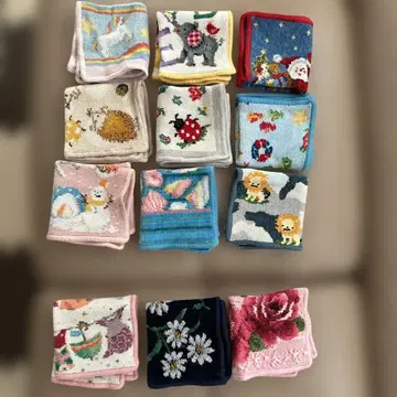 페이러 손수건 12개 세트 타월