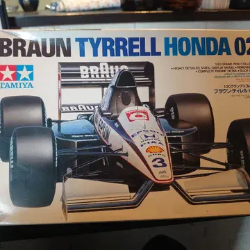 TAMIYA BRAUN TYRRELL HONDA 020 1/20
