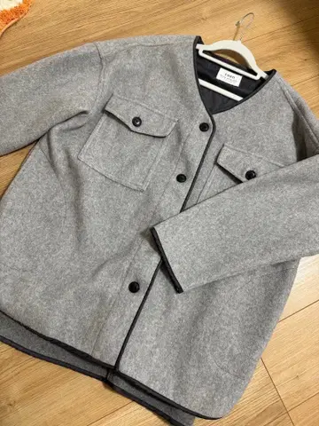 coen 노카라 그레이 자켓