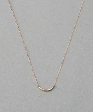 ete [레이어] K10MPG 크레센트 문 목걸이