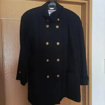 Ava Stone 블랙 롱 코트 사이즈 9