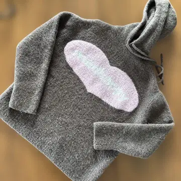 Madhappy 모헤어 후드티 브라운