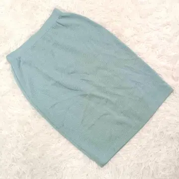 [ ST.JOHN ] 세인트존 (4) 울 혼방 니트 타이트 스커트 무지