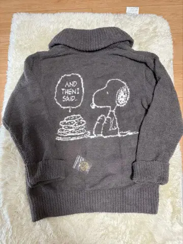 오늘 발송 가능 젤라또피케 베비모코 소재 SNOOPY 가디건