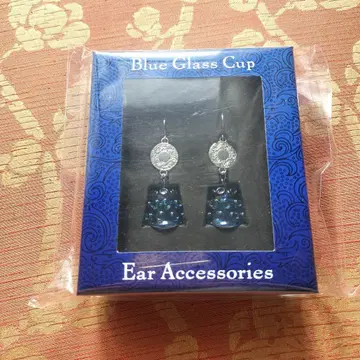 [ 미사용 미개봉 새상품 ] 쇼소인전 유리잔 귀걸이 by 펠리시모