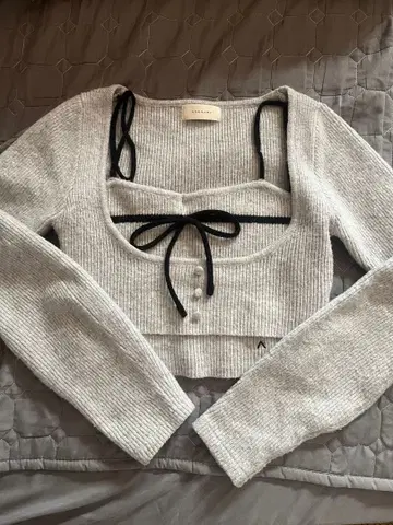 앤드마리 andmary 나탈리 리본 세트 그레이