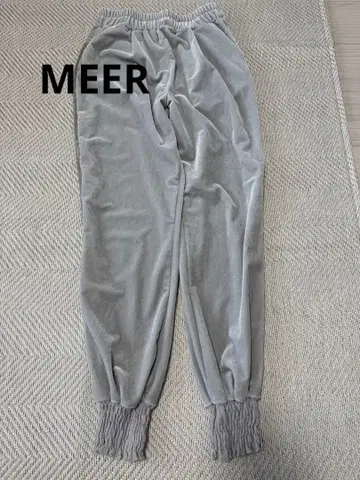 MEER 벨로아 조거 팬츠