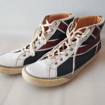 유니언 잭풍 하이컷 스니커즈