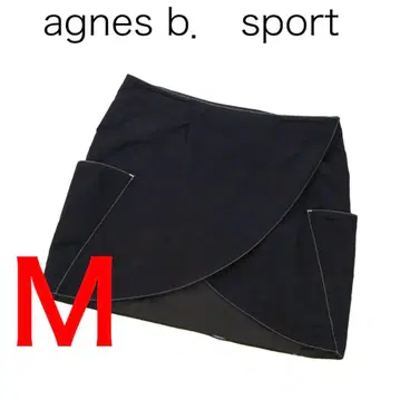 H4536 에네스베 스포츠 허리 벨크로 테이프 랩 미니 스커트