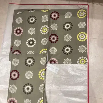 워셔블 기모노 꽃무늬 폴리에스테르 기모노 M 사이즈