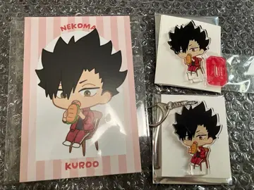 SD 캐릭터 모닝 아크릴 스탠드 아크릴 키링 특전 쿠로오