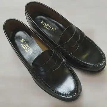 23.5 하루타 HARUTA 블랙 로퍼 학생 신발