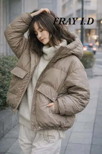 FRAY I.D 후드 숏 다운