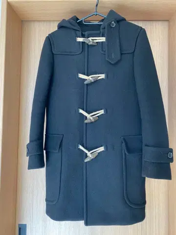 drawer 더플 코트 블랙 36